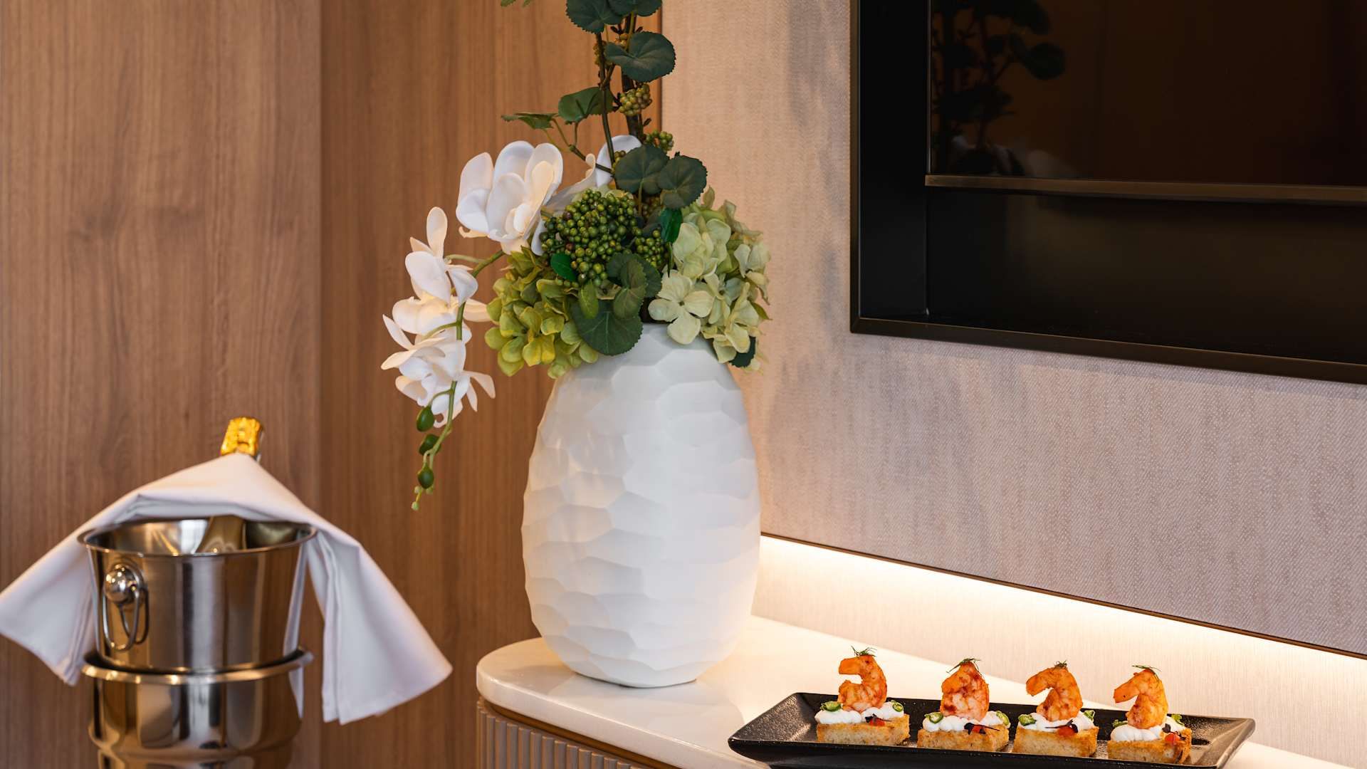 24-hour room service